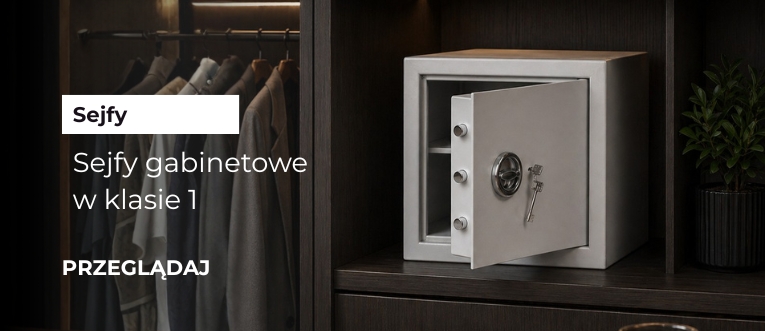 Sejfy gabinetowe w klasie 1